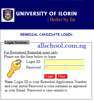 unilorin remedial result