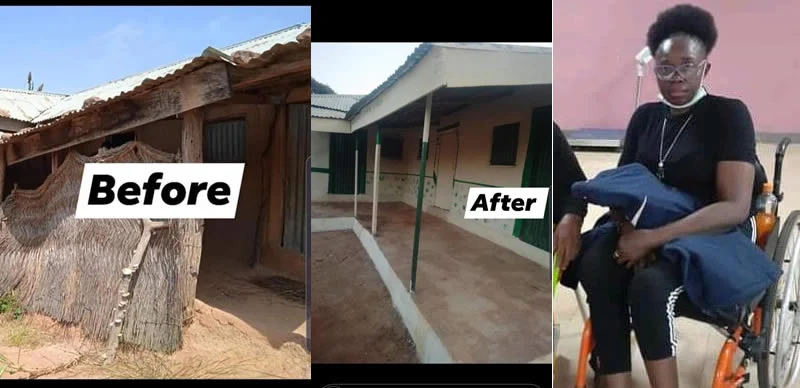 Nigerian corp member converts abandoned building to a clinic in Adamawa